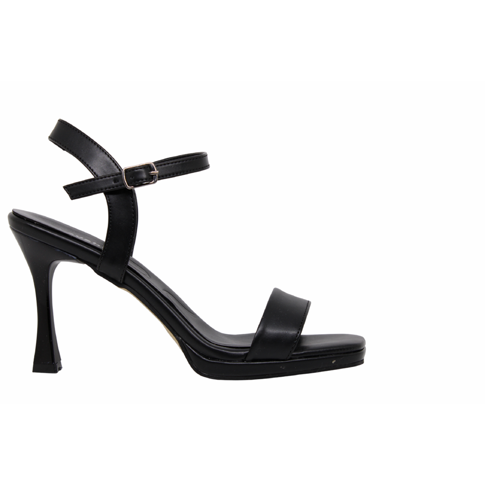 Z- ERBAY SANDALET - PLATFORM - 600 - CİLT-SİYAH