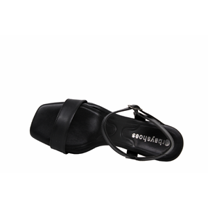 Z- ERBAY SANDALET - PLATFORM - 600 - CİLT-SİYAH