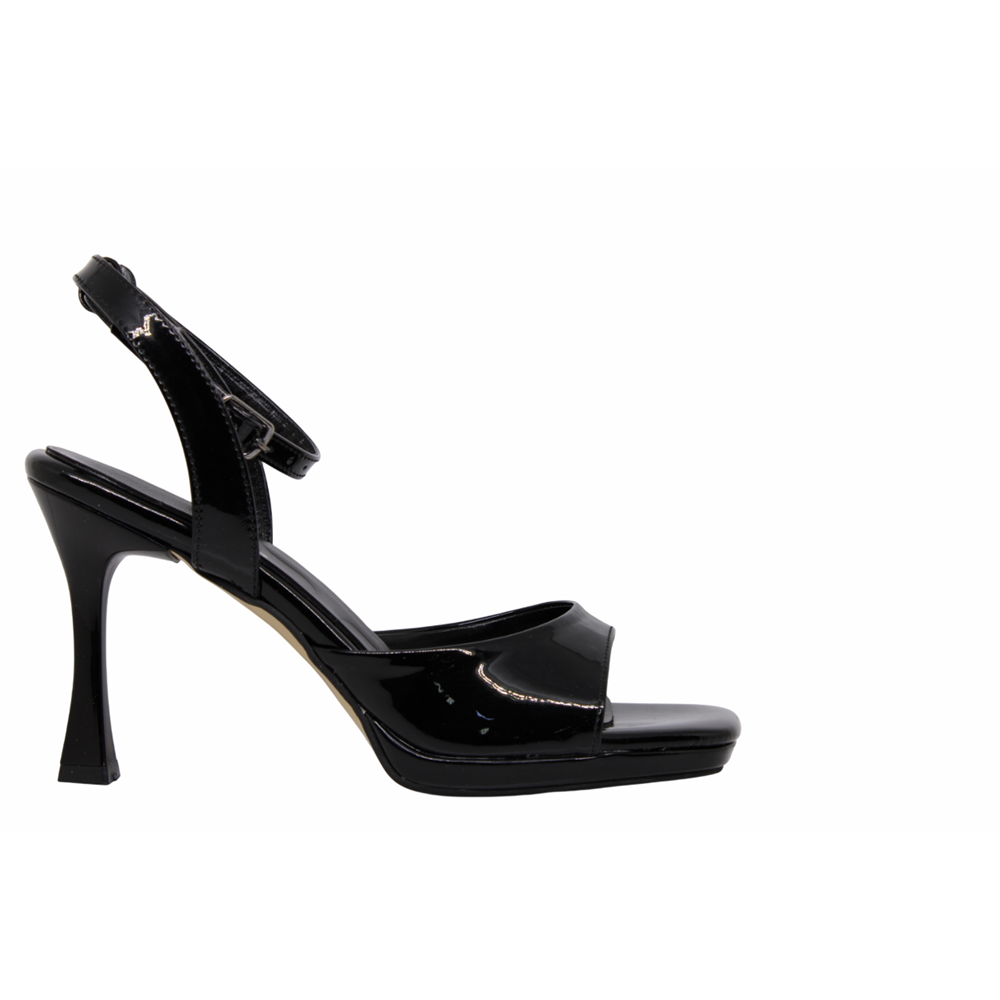 Z- ERBAY SANDALET - PLATFORM - 603 - RUGAN-SİYAH