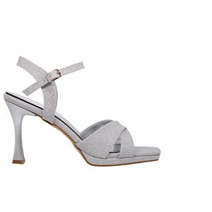 Z- ERBAY SANDALET - PLATFORM - 608 - SİMLİ-GÜMÜŞ