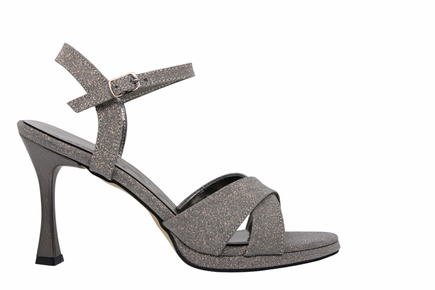 Z- ERBAY SANDALET - PLATFORM - 708 - SİMLİ-PLATİN