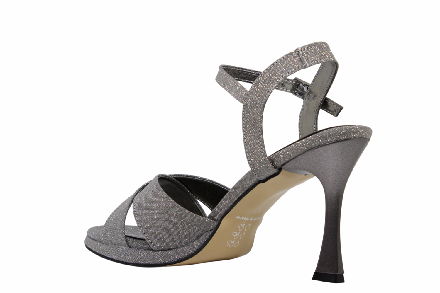 Z- ERBAY SANDALET - PLATFORM - 708 - SİMLİ-PLATİN