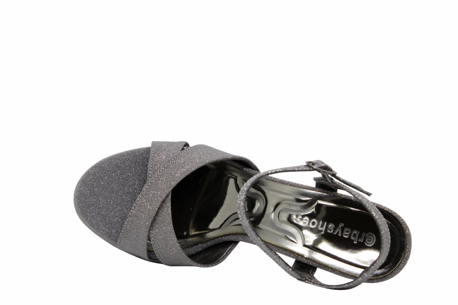 Z- ERBAY SANDALET - PLATFORM - 708 - SİMLİ-PLATİN