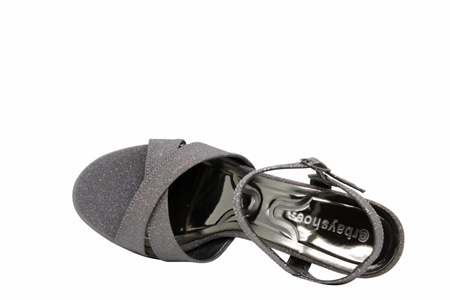 Z- ERBAY SANDALET - PLATFORM - 708 - SİMLİ-PLATİN