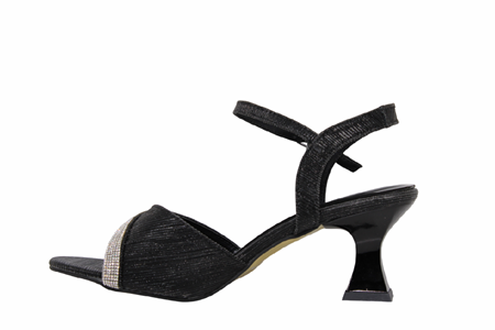 Z- ERBAY SANDALET - KADEH TOPUK - 263 - SİYAH