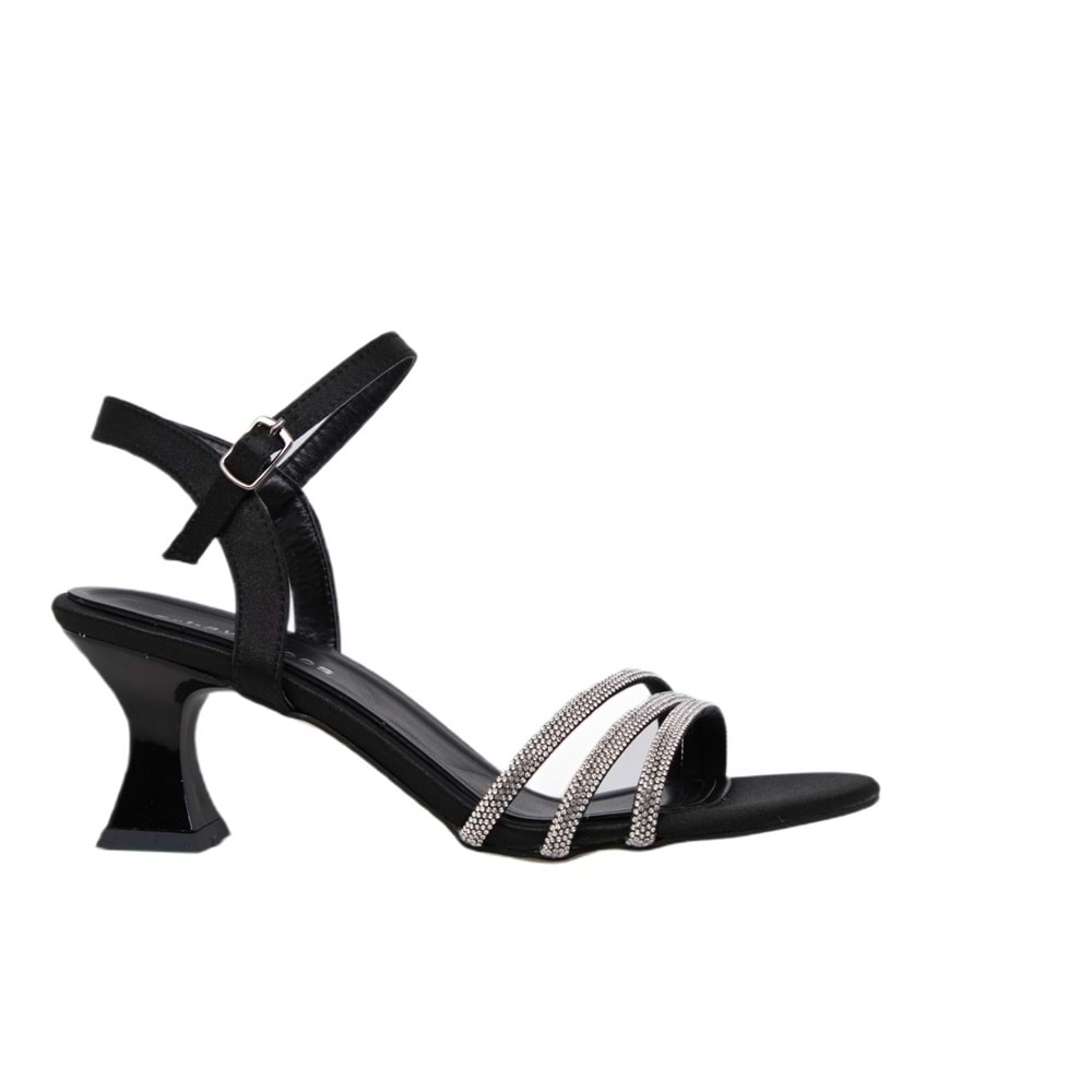 Z- ERBAY SANDALET - KADEH TOPUK - 284 - PLATİN