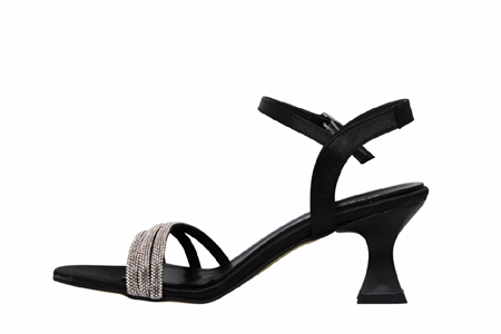 Z- ERBAY SANDALET - KADEH TOPUK - 284 - SİYAH