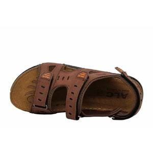 M- EREN POLİ SANDALET - 5201 - KAHVE