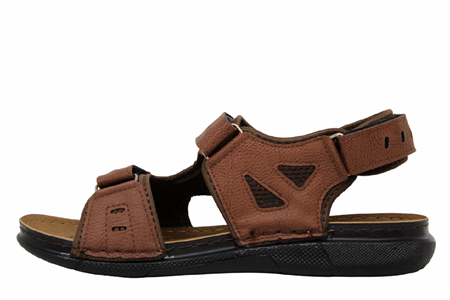 M- EREN POLİ SANDALET - 5201 - KAHVE