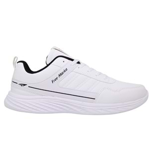 M- FREE MARKA SPOR - 3130 - CİLT / BEYAZ-SİYAH