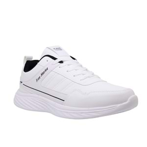 M- FREE MARKA SPOR - 3130 - CİLT / BEYAZ-SİYAH