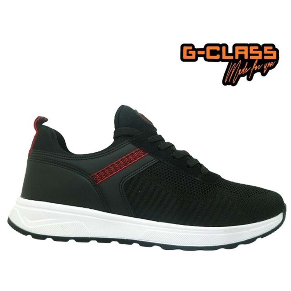 M- G-CLASS SPOR - 2075-31 - ANORAK / SİYAH-KIRMIZI