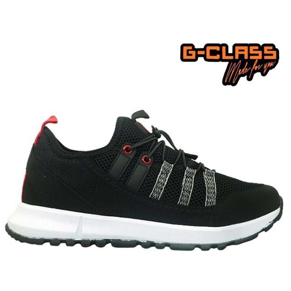 M- G-CLASS SPOR - 7117-31 - ANORAK / SİYAH-KIRMIZI