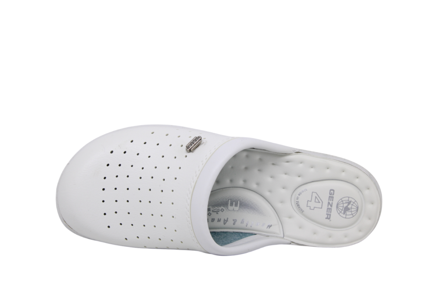 Z- GEZER TERLİK SABO PU - 04770 - BEYAZ -36-