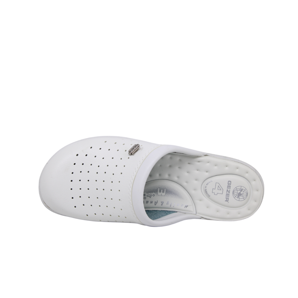 Z- GEZER TERLİK SABO PU - 04770 - BEYAZ -37-