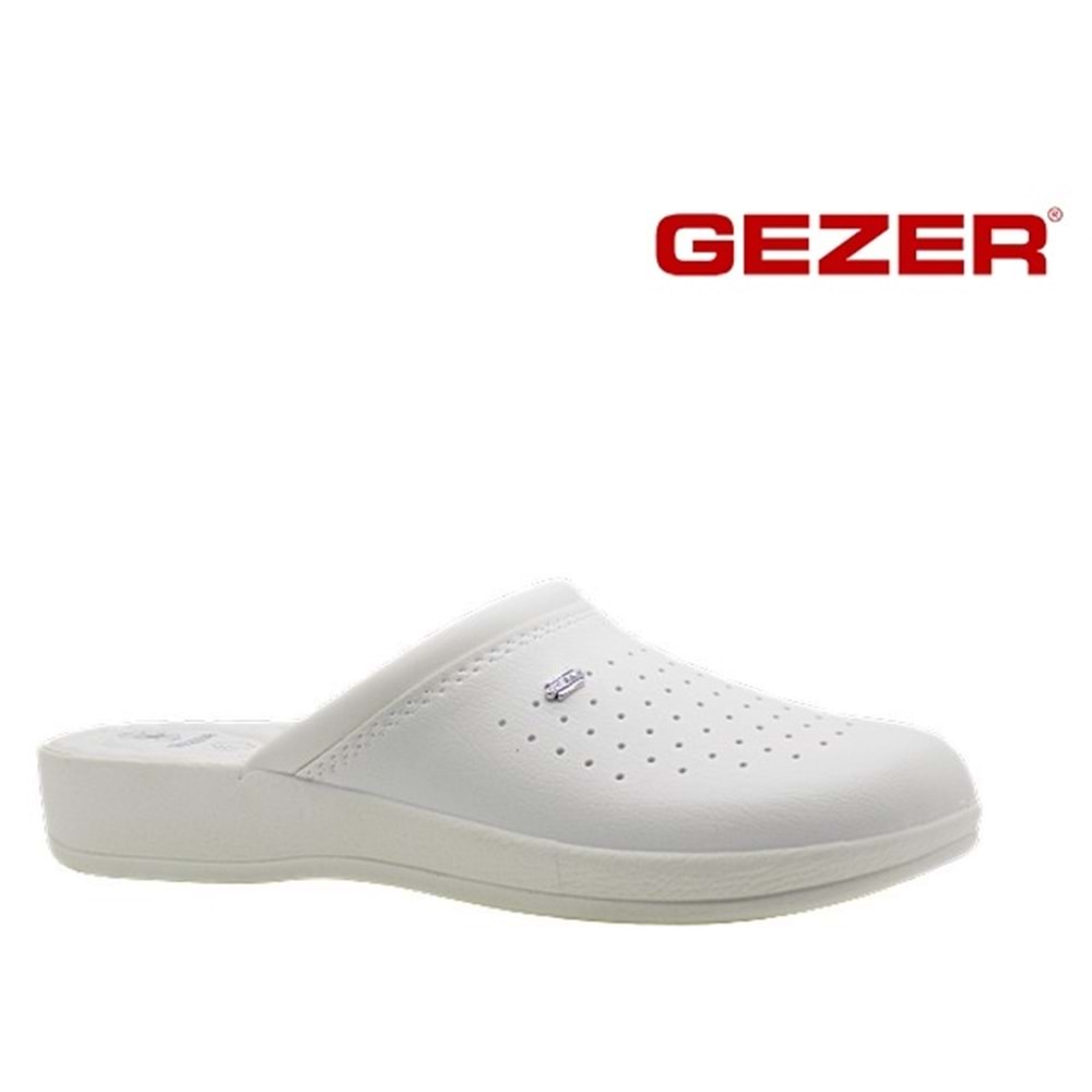 M- GEZER TERLİK SABO PU - 04768 - BEYAZ -45-