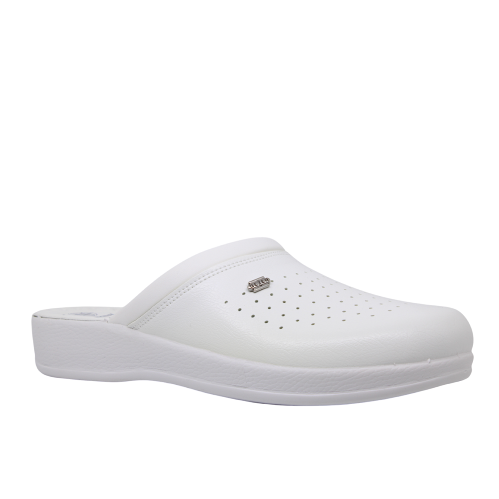 M- GEZER TERLİK SABO PU - 04768 - BEYAZ -45-