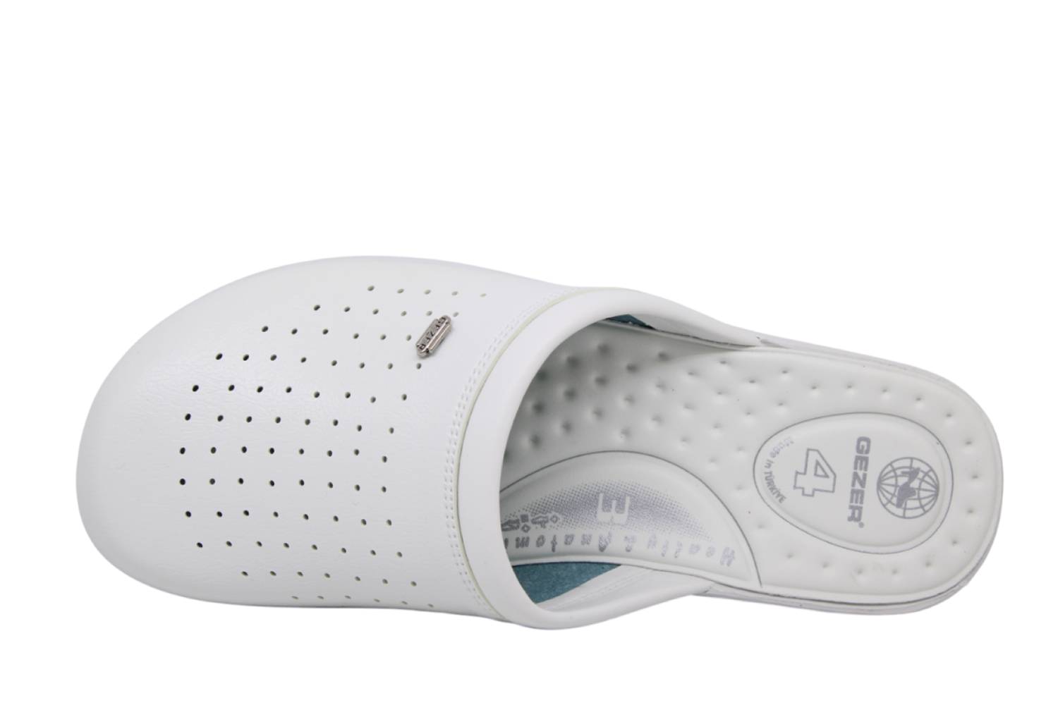 M- GEZER TERLİK SABO PU - 04768 - BEYAZ -45-