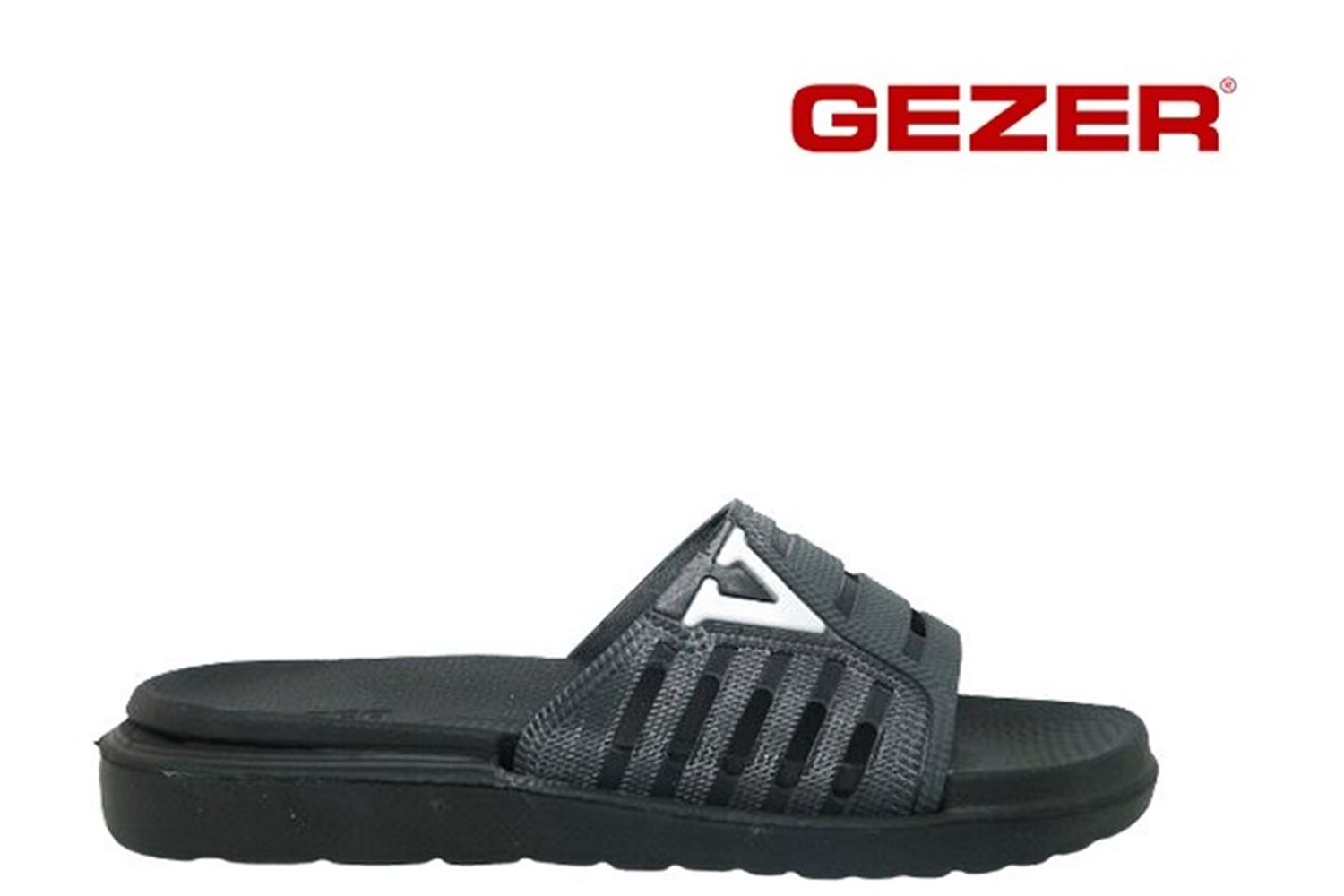 G- GEZER TERLİK - 15369 - SİYAH-GRİ