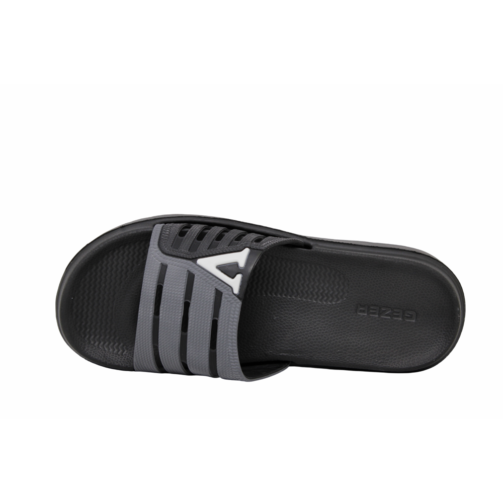 G- GEZER TERLİK - 15369 - SİYAH-GRİ