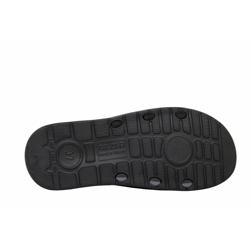 G- GEZER TERLİK - 15369 - SİYAH-GRİ
