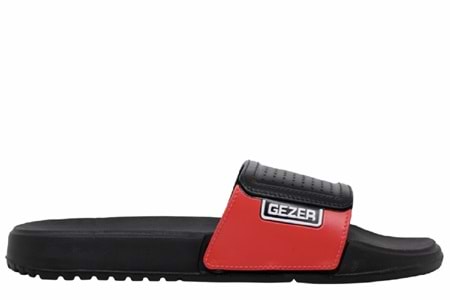 M- GEZER TERLİK - 15197 - SİYAH-KIRMIZI