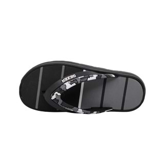 M- GEZER TERLİK EVA - 15201 - SİYAH-GRİ