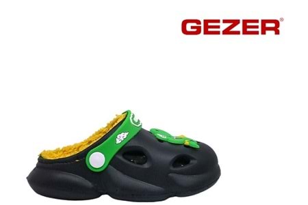 P- GEZER TERLİK EV İÇİ - EVA - 16203 - SİYAH