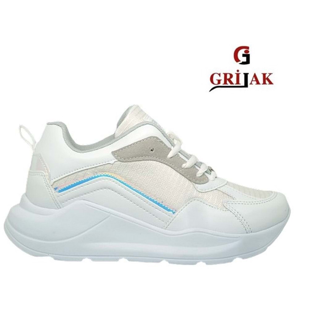 Z- GRİJAK SPOR - 051 - PARAŞÜT / BEYAZ-BUZ