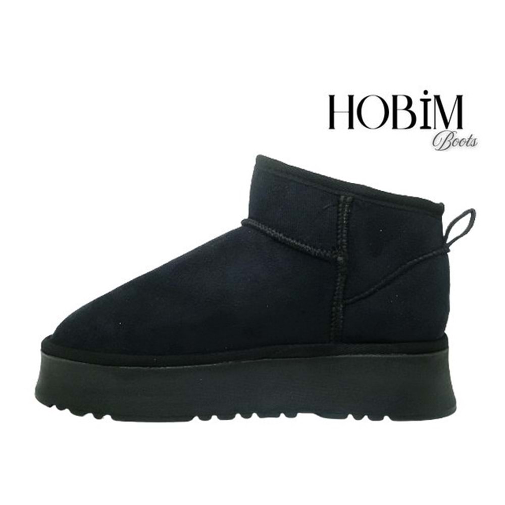 Z- HOBİM BOT KISA - U-400 - SİYAH