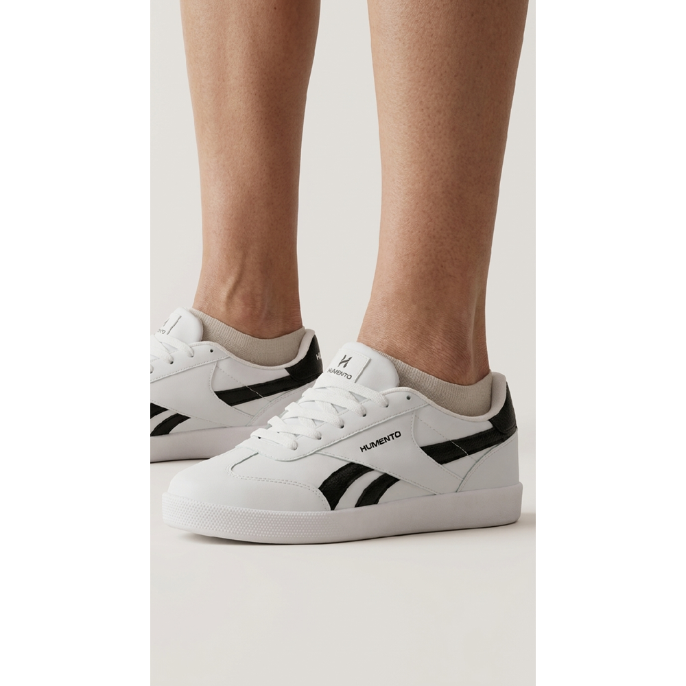 M- HUMENTO SPOR - 2553 - CİLT / BEYAZ-SİYAH