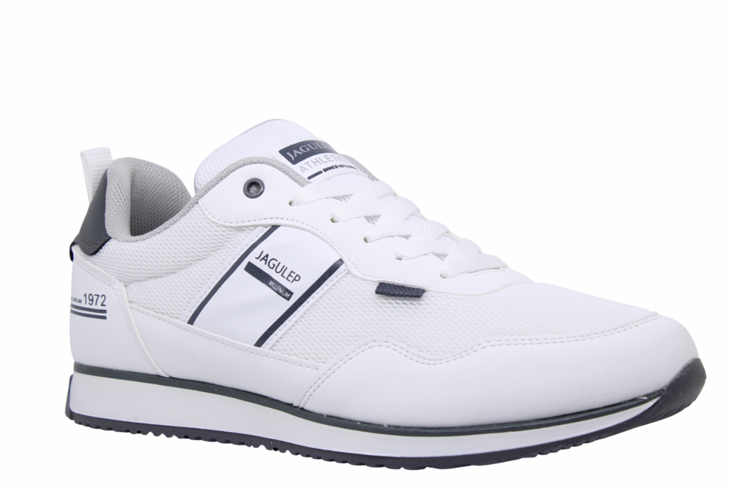 M- JAGULEP SPOR - BUGATTİ - FİLE / BEYAZ-FÜME