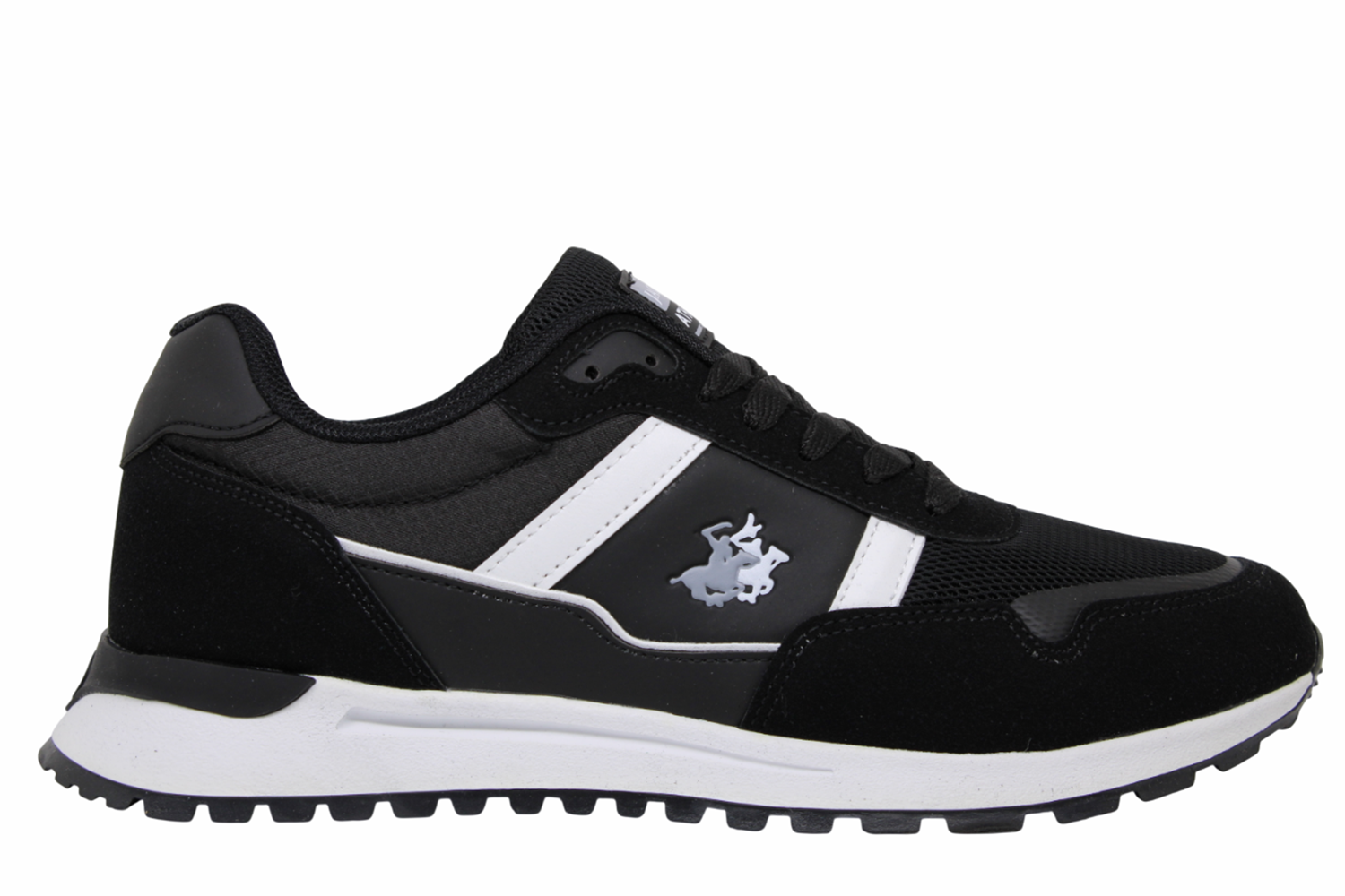 M- JAGULEP SPOR - STONE - FİLE / SİYAH-BEYAZ