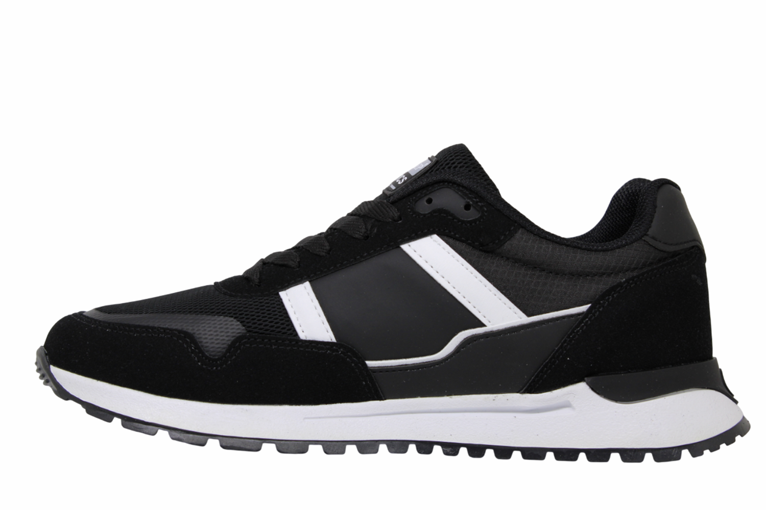 M- JAGULEP SPOR - STONE - FİLE / SİYAH-BEYAZ