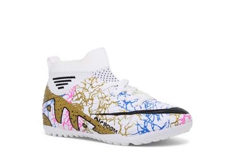 F- AIR LALİGA H.SAHA - 565 - ÇORAPLI - BEYAZ-ALTIN-DSL-28-32