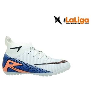 F- AIR LALİGA H.SAHA - 610 - ÇORAPLI - BEYAZ-SİYAH