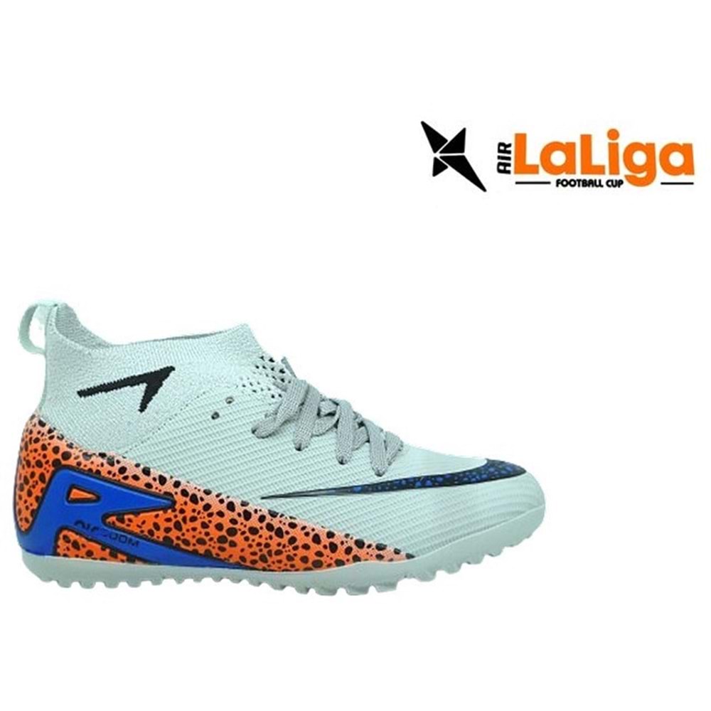 F- AIR LALİGA H.SAHA - 610 - ÇORAPLI - BUZ-SİYAH