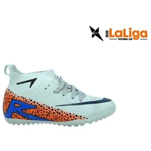 F- AIR LALİGA H.SAHA - 610 - ÇORAPLI - BUZ-SİYAH