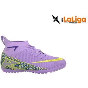 F- AIR LALİGA H.SAHA - 610 - ÇORAPLI - LİLA-SARI
