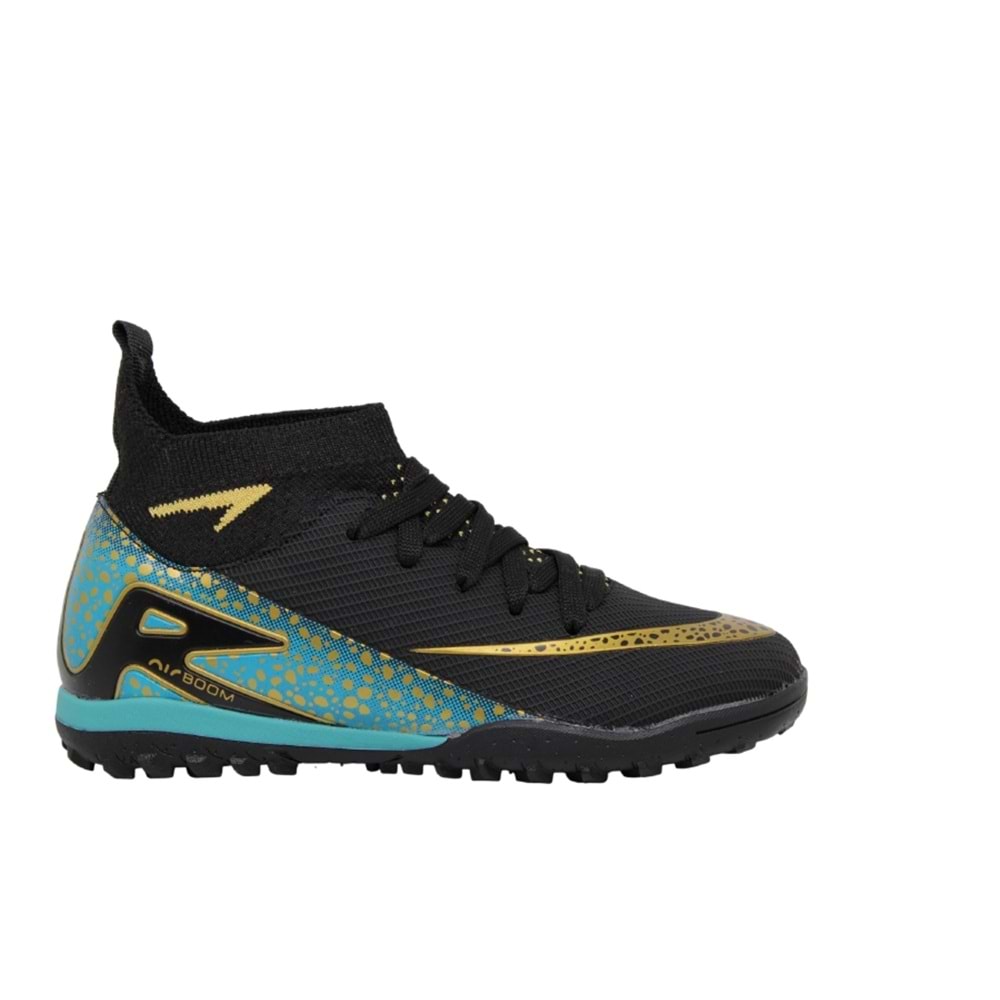 F- LALİGA H.SAHA - 610 - SUPERFLY - SİYAH-TURKUAZ