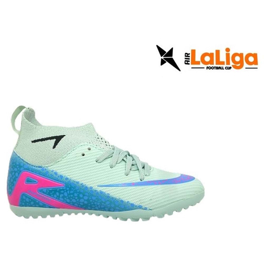 F- AIR LALİGA H.SAHA - 610 - ÇORAPLI - SU-YEŞİL-MAVİ