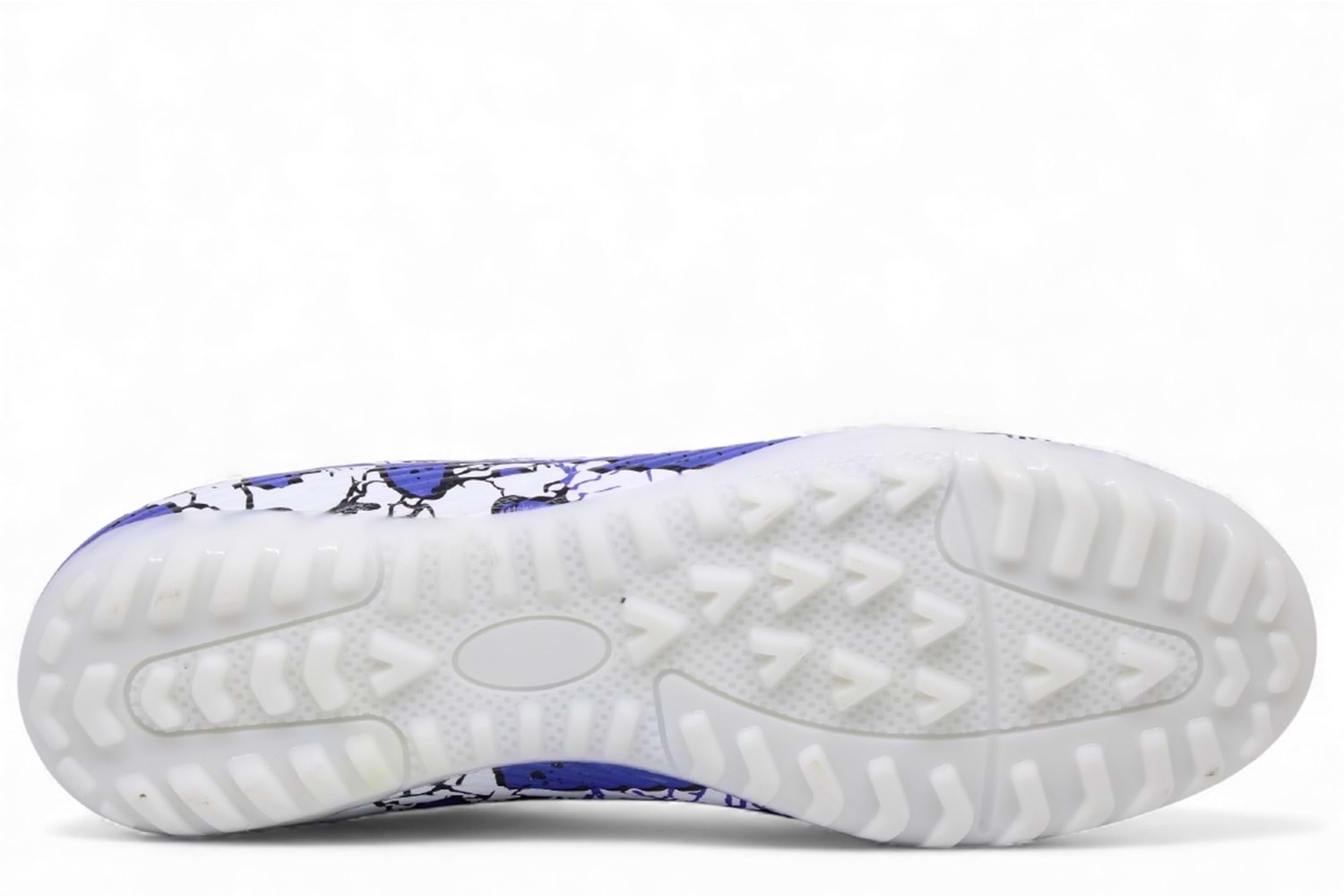 M- AIR LALİGA H.SAHA - 600 - ÇORAPLI - BEYAZ-MOR-DESENLİ