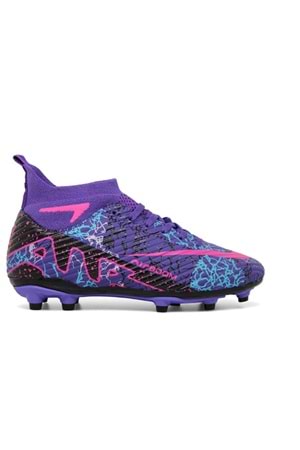 G- LALİGA KRAMPON - 600 - LEVEL - MOR-FUJYA-DESENLİ