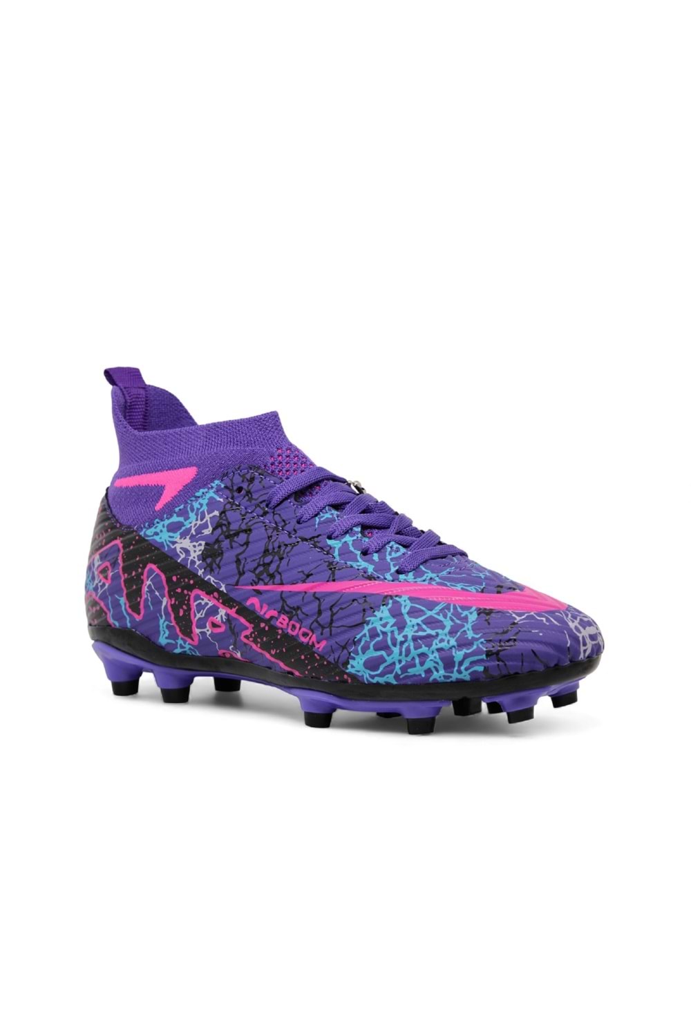 G- LALİGA KRAMPON - 600 - LEVEL - MOR-FUJYA-DESENLİ