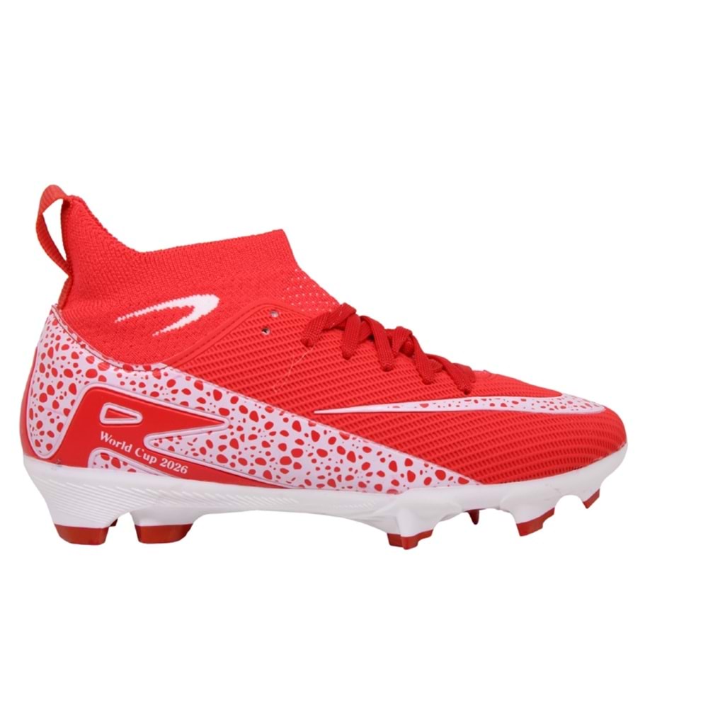 G- LALİGA KRAMPON - 610 - SUPERFLY - KIRMIZI-BEYAZ