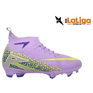 G- AIR LALİGA KRAMPON - 610 - ÇORAPLI - LİLA-SARI