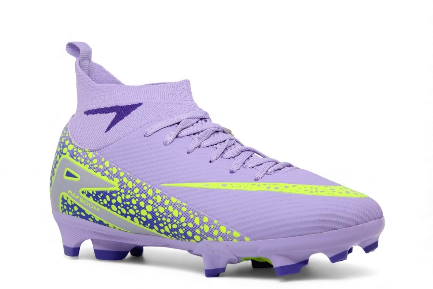 G- AIR LALİGA KRAMPON - 610 - ÇORAPLI - LİLA-SARI