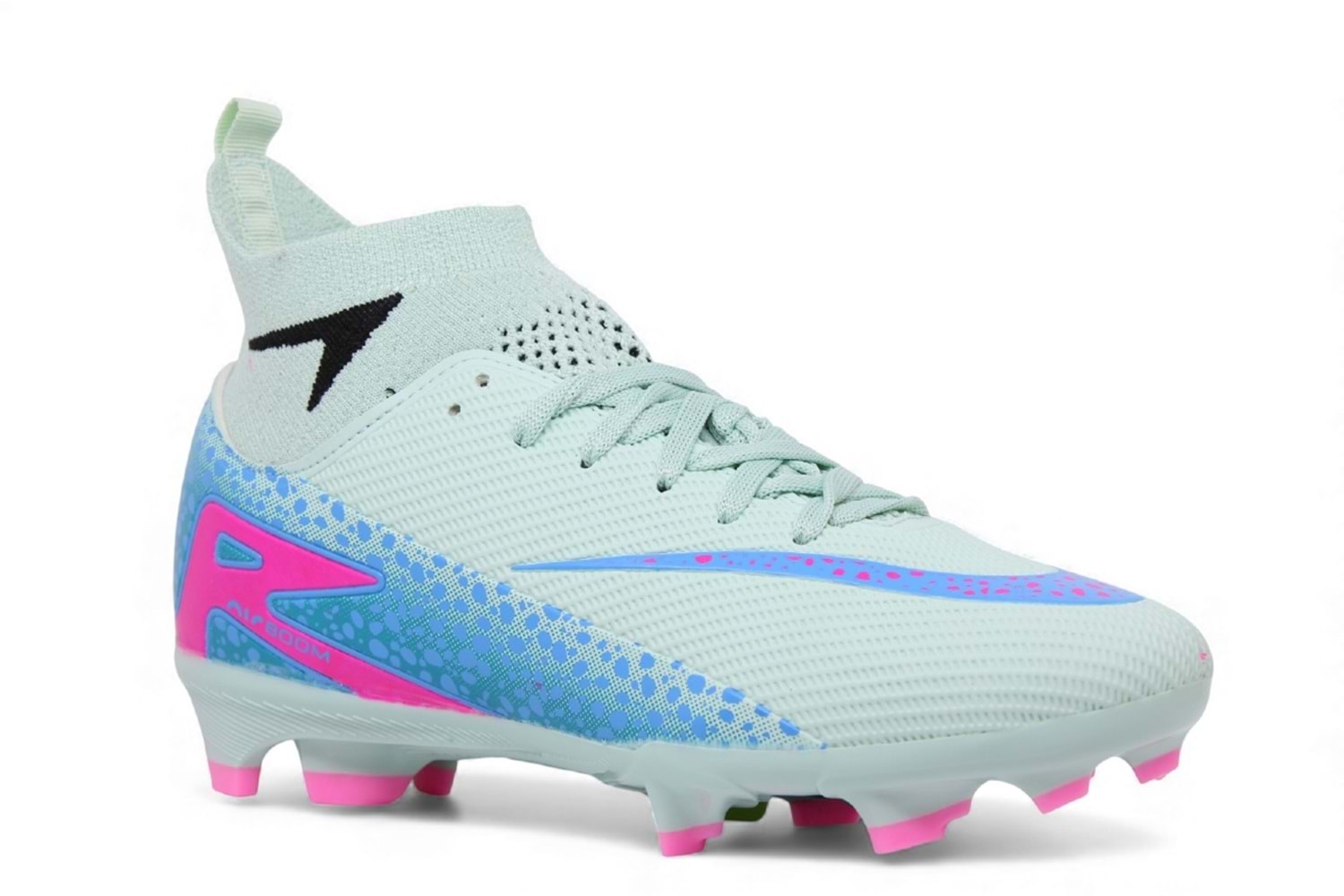 G- AIR LALİGA KRAMPON - 610 - ÇORAPLI - SU-YEŞİL-MAVİ