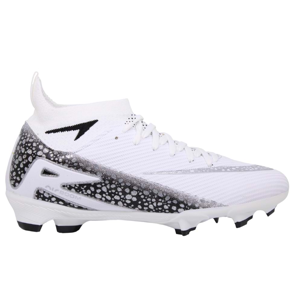 M- LALİGA KRAMPON - 610 - SUPERFLY - BEYAZ-SİMLİ-GÜMÜŞ