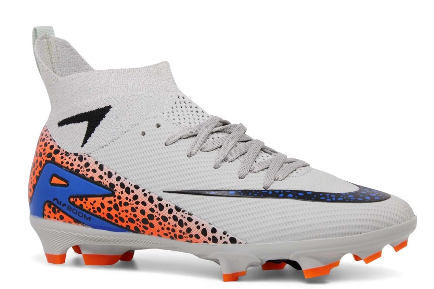 M- AIR LALİGA KRAMPON - 610 - ÇORAPLI - BUZ-SİYAH